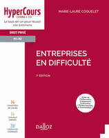 Entreprises en difficulté - 7e ed., Droit privé m1-m2