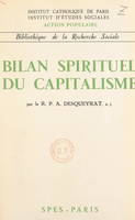 Bilan spirituel du capitalisme