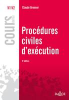 Procédures civiles d'exécution - 9e éd.