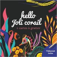 Cartes à gratter hello joli corail