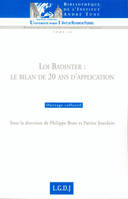 Loi Badinter:le bilan de 20 ans d'application, SOUS LA DIRECTION DE PHILIPPE BRUN ET DE PATRICE JOURDAIN