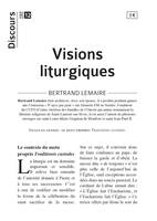 Discours n°12 - Visions liturgiques