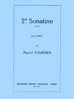 Sonatine n°2 Op.45, Harpe