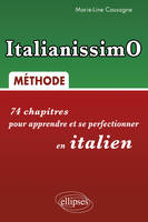 ItalianissimO. 74 chapitres pour apprendre et se perfectionner en italien, Livre