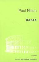 Canto - Roman - Collection Métro., roman