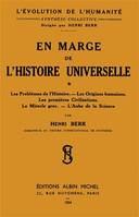 En marge de l'histoire universelle