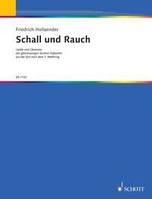 Schall und Rauch, Lieder und Chansons des gleichnamigen Berliner Kabaretts aus der Zeit nach dem 1. Weltkrieg.. voice and piano.