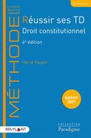 Réussir ses TD / Droit constitutionnel, Droit constitutionnel