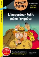 L'inspecteur Petit mène l'enquête - CE1 ET CE2 - Cahier de vacances 2024