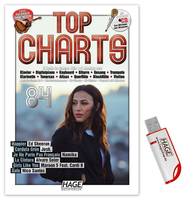 Top Charts 84, 5 Hefte in einem - Incl CD and USB Stick