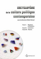 Encyclopédie de la culture politique contemporaine, coffret en 3 volumes