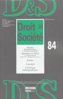 Droit et société, n° 84