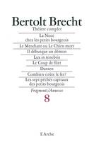 Théâtre complet T8 Brecht