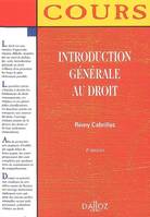 Introduction générale au droit