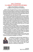 De la tour Elf à la prison centrale de New-Bell, Histoire d'une déchéance sociale injuste et réflexions sur la gouvernance au Cameroun