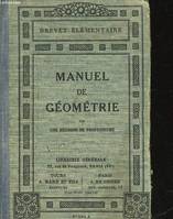 MANUEL DE GEOMETRIE