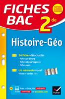 Fiches bac Histoire-Géographie 2de, fiches de révision - Seconde