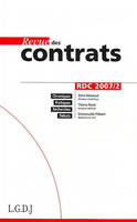 REVUE DES CONTRATS N 2 - 2007