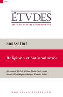 Revue Etudes - Religions et nationalismes, Hors-Série