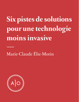 Six pistes de solution pour une technologie moins invasive