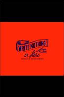 Write nothing in here: a sketch and doodle book