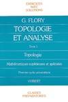 Exercices de topologie et d'analyse, 1, exercices avec solutions