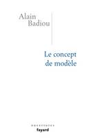 Le concept de modèle, introduction à une épistémologie matérialiste des mathématiques