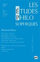 études philosophiques 2007, n° 1