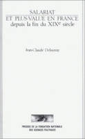 Salariat et plus-value en France depuis la fin du XIXè siècle, depuis la fin du XIXe siècle