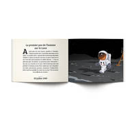 Jeux et Jouets Livres Livres pour les  6-9 ans Documentaires Sciences Apollo 11, Les premiers pas sur la Lune Bruno Wennagel, Mathieu Ferret