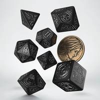 Set de 7 dés - Yennefer - The Obsidian Star