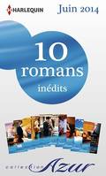 10 romans Azur inédits (n°3475 à 3484 - juin 2014), Harlequin collection Azur