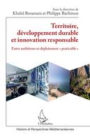 Territoire, développement durable et innovation responsable, Entre ambitions et déploiement 