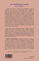 Le théâtre du couple au XXème siècle, actes du colloque international de Montpellier, 2 et 3 février 2006