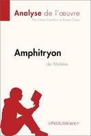 Amphitryon de Molière (Analyse de l'œuvre), Analyse complète et résumé détaillé de l'oeuvre