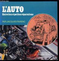 L'auto, entretien et petites réparations, entretien et petites réparations