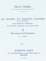 380 Basses et Chants Donnés Vol. 5A, Accords de la 9ème Dominante - Textes