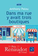 Dans ma rue y avait trois boutiques (Prix Renaudot essai 2021)