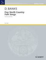 5 North Country Folk Songs, soprano and piano. soprano.