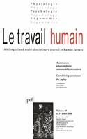 Le travail humain 2006 - vol. 69 - n° 3