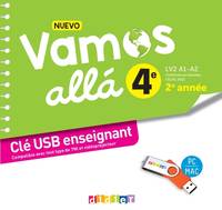 NUEVO Vamos allá Espagnol 4e - Ed. 2023 - Clé USB