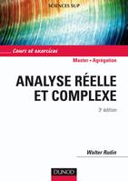 Analyse réelle et complexe - 3ème édition - Cours et exercices NP, Cours et exercices