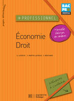 Economie Droit Terminale BAC PRO (+professionnel) - livre élève - Edition 2008