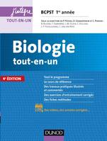 Biologie tout-en-un BCPST 1re année - 4e éd.