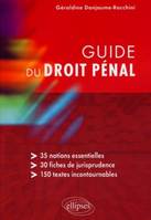 GUIDE DU DROIT PENAL