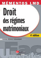 Droit des régimes matrimoniaux