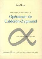 Ondelettes et opérateurs, Volume 2, Opérateurs de Calderon-Zygmund