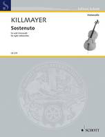 Sostenuto, Fassung für acht Violoncelli von Markus Schmitt. 8 cellos. Partition et parties.