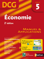 Economie - épreuve 5 - DCG manuel, Format : ePub 2