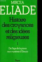 HISTOIRE DES CROYANCES ET DES IDEES RELIGIEUSES TOME 1 DE L AE DE LA PIERRE AUX MYSTERES D ELEUSIS